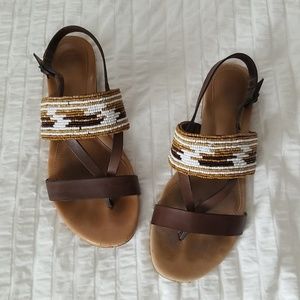 Ugg leather sandalls